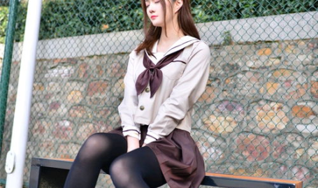 超可爱的jk小姐姐照片,校园风写真，萌动你的心弦